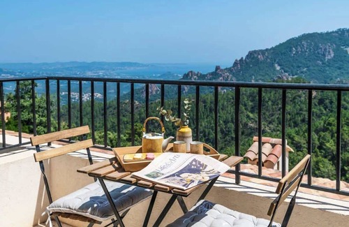 Saint-Raphael House | Villa avec piscine 8 personnes - Estérel & vue mer
