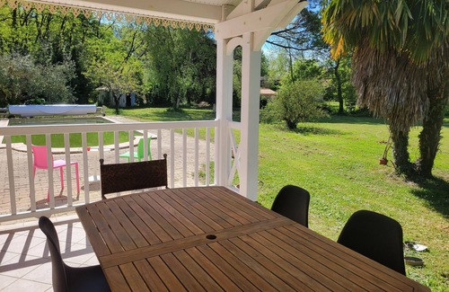 Queyrac House | Villa Avec Piscine Proche Océan, 8 Personnes 4 Chambres 2 SDB
