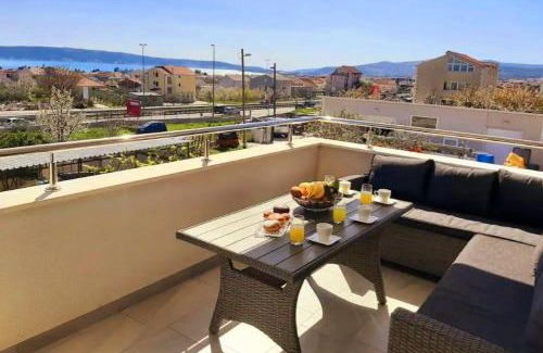 Kastela Apartment | Villa Axioma 4-Star Luxury Villa, 2 apartments, Sea View , close to beach, sea view terrace