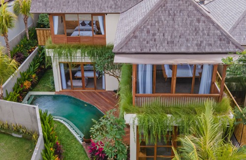 Pererenan Villa | Villa Ayuddha at Anandathu Villas - 3BR Tropical Villa w/Private Pool in Canggu
