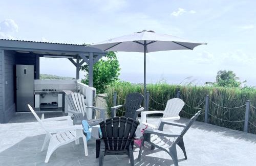 Le Carbet Villa | Villa Bèl Ti Vue Piscine Vue Mer et Montagne Pelée