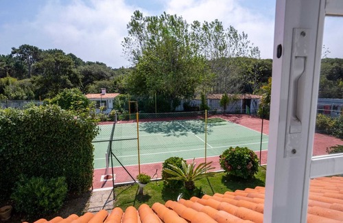 O Grove Villa | Villa Balea de O Grove, Paradise by the sea: villa with swimming pool and tennis court