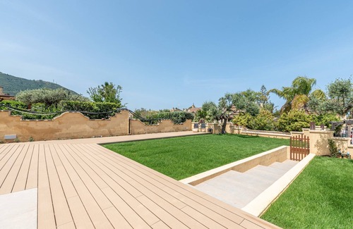 Mazzaforno Villa | Villa Bay Emirs | Modern Sicilian Haven | Lush Garden Oasis | Cefalù Seaside.