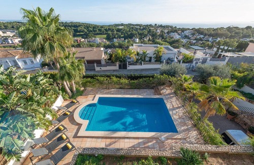 Portals Nous Villa | Villa 'Bendinat 10' with Sea View, Wi-Fi and Air Conditioning