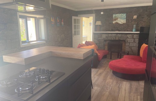 Tizzano Villa | Villa Bergerie with swimming pool between sea and scrubland