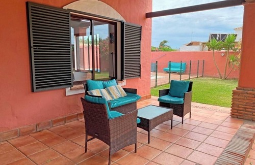 El Palmar Villa | Villa 'Casa Fatima' with Sea View, Private Pool and Wi-Fi