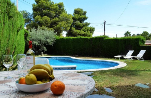 Cunit Villa | Villa Dorada - 45 min getaway from Barcelona, sea views, private pool and BBQ