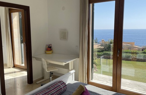 Cala Murada House | Villa for 8 people with sea views from all rooms, pool, sauna, heating, BBQ