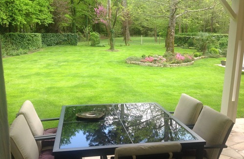 Saint-Sulpice-et-Cameyrac House | Villa 8/10p Indoor heated pool, jacuzzi, in golf residence, tennis court
