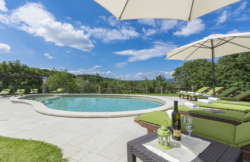 Boljun Villa | Villa Green Paradise with Pool