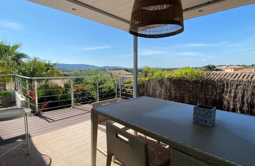 Montbazin Villa | Villa, heated pool, exceptional view, exotic garden, rated 4*.