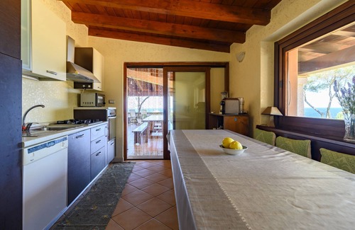 Tortoli Villa | 'Villa il Panorama di Orrí' with Sea View, Garden & A/C