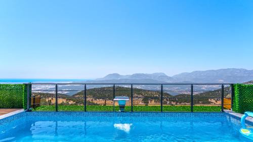 Faralya Villa | Villa Ilgın Panoramic Mountain & Sea Views, Secluded Retreat