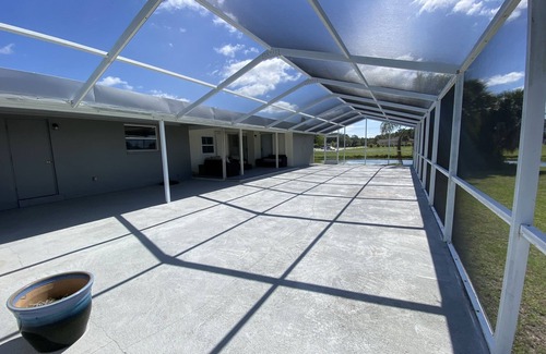 Al Lago Village Villa | Villa in Rotonda West with huge screened lanai and canal view