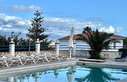 Alhaurin de la Torre Villa | 'Villa Isabella' with Mountain Views, Wi-Fi, and Air Conditioning