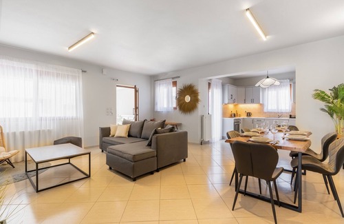 Houdetsi Villa | Villa Ismini Modern Private Retreat Near Rethymno