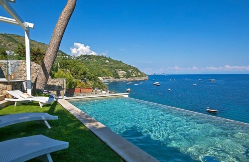 Nerano Villa | Villa Jeranto on the sea with infinty pool