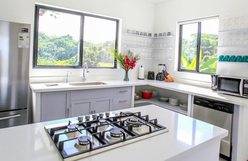 Santiago Villa | Villa Komodo at Cactus Blue Luxury Villas. Beautiful pool, views + garden.