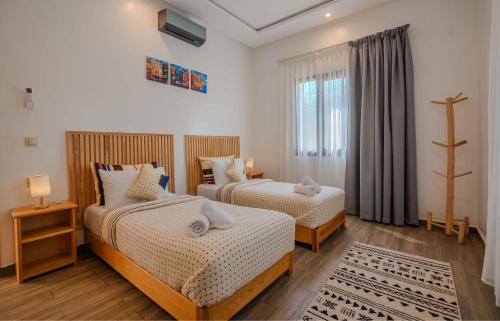 Sidi Kaouki House | Villa La Rose Bleue - Résidence Hôtelière avec Piscine - Essaouira