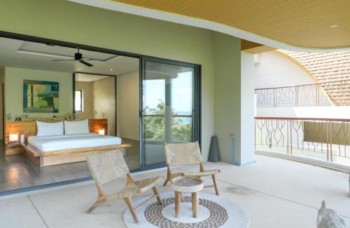 Maret Villa | Villa Lola 2br Saltwater Infinity Pool & Sea View