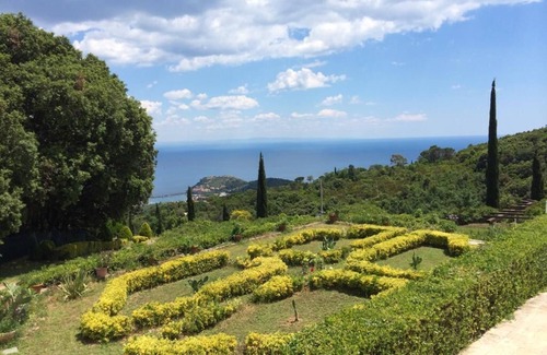 Monte Argentario Villa | Villa Majestic Argentario with panoramic pool