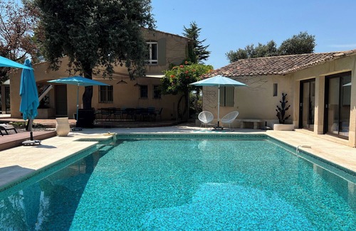 Merindol House | Villa Maya : Large villa and amazing pool in Luberon