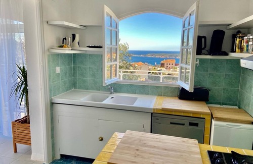 Cargese Villa | Villa Montalbo VUE MER 2 A 10 Pers Cargese Centre