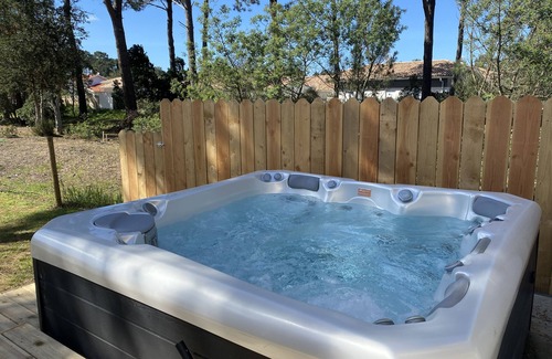 Mimizan-Plage Villa | Villa Nature/jacuzzi-spa Privé Plage 300m Ocean 800m