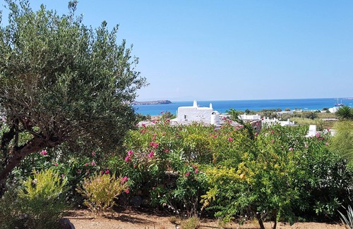 Chrissi Akti Villa | VILLA OF CHARM PAROS GOLDEN BEACH view sea / near beach-4 rooms-10 people