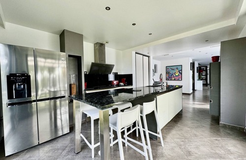 Cap d'Agde Villa | VILLA PALOMA CAP D'AGDE 8 pers. 600 m SEA Heated pool Spa Exotic garden