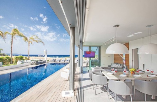 Kapparis Villa | Villa Papadopo - Luxury 3 Bedroom Villa with Private Pool, Hot Tub and Sea Views
