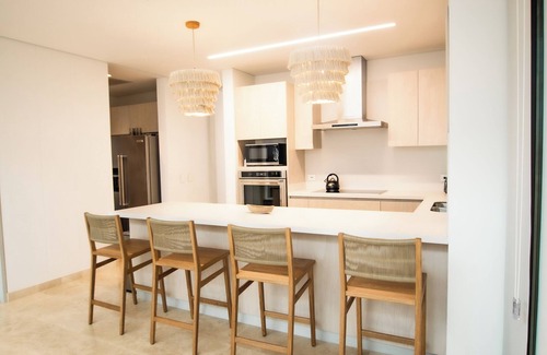 Cartagena District Villa | Villa Puerta- Luxury Seaside Villa- Baru Island home 2 mins from whitesand beach