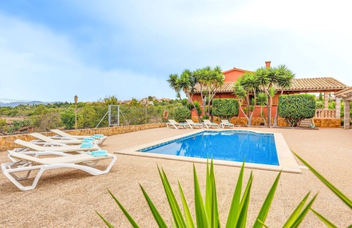 Portol Villa | Villa Sa Tanca with Sea View, Mountain View, Wi-Fi, Pool & Garden;