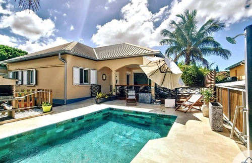 La Riviere Saint-Louis Villa | Villa San Tiago**** - 140 m² - Pool heated- St-Louis