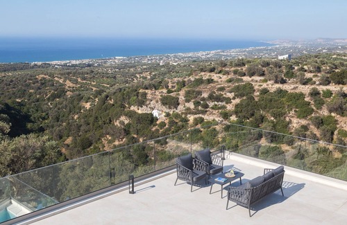 Rethymno Villa | Villa Santa Irini 1 - With Heated Pool