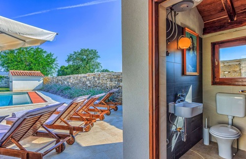 Krmed Villa | Villa Sensol - for ten guests with a pool, close to beach