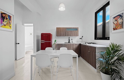 Hipodromo Apartment | Villa Serena - Estudio Luminoso y Equilibrado con Cama Queen + Cocina