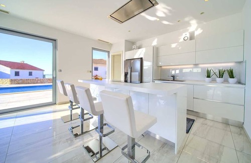 Krk Villa | Villa Sia with private pool, sea view and garage