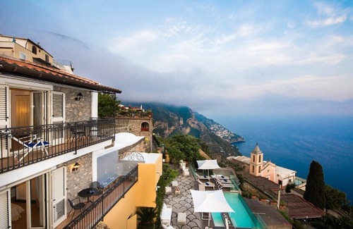 Nocelle Villa | Villa Sirena, with heated pool and sea views