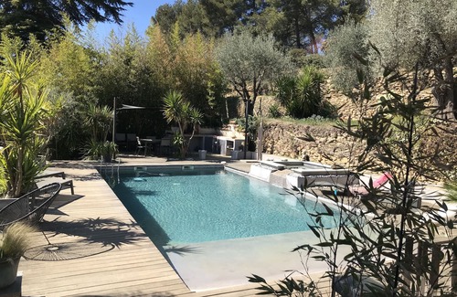 Le Beausset House | Villa surrounded by olive trees with jacuzzi, heated swimming pool, boules court