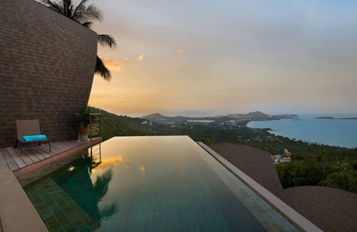 Chaweng City Center Villa | Villa Tao @ Comoon 3 Br Stunning sea views