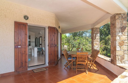 San Teodoro Villa | Villa 'Vista Mare Cala Ginepro' with Sea View, Private Terrace and Air Conditioning