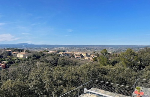 Saint-Siffret Villa | Villa Vue Panoramique Saint- Siffret