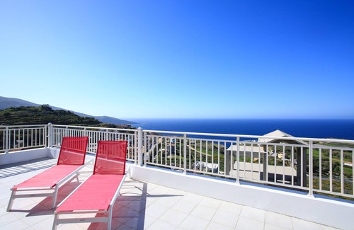 Agia Pelagia Villa | Villa With 180 degree Sea View - Sleeps 2-6