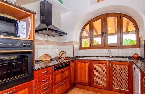 Ses Salines Villa | Villa with detached house, air conditioning, wifi, garden, private swimming pool