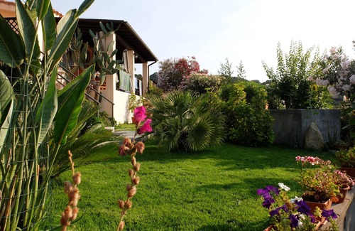 Costa Rei Villa | Villa with garden overlooking the sea - Casa Maria