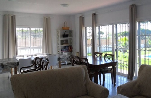 Nuevo Portil Ski Chalet | Villa with pool for 16 people near the sea