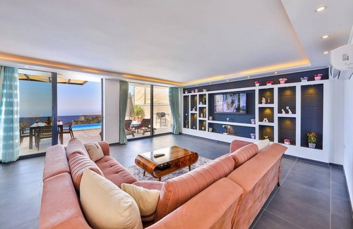 Bezirgan Villa | Villa with Pools, Jacuzzi and Sauna in Kalkan