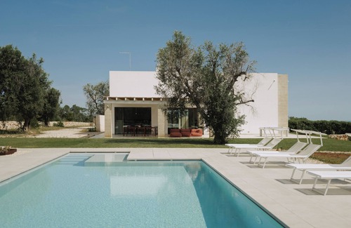 Carovigno Villa | Villa with private pool with sea view