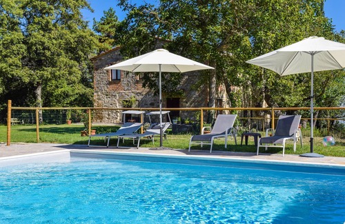 Sarteano House | Villa with private pool, air conditioning in Val d'Orcia. Very quiet place!